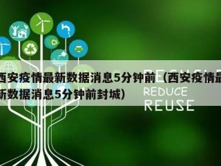 西安疫情最新数据消息5分钟前（西安疫情最新数据消息5分钟前封城）