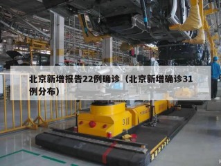 北京新增报告22例确诊（北京新增确诊31例分布）